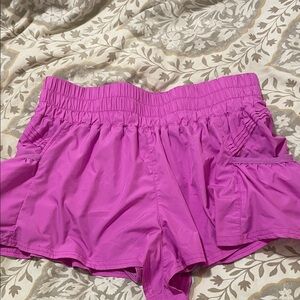 FP Movement by Free People Vibrant Magenta Athletic Shorts